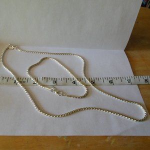 Necklace and bracelet set.  Never worn